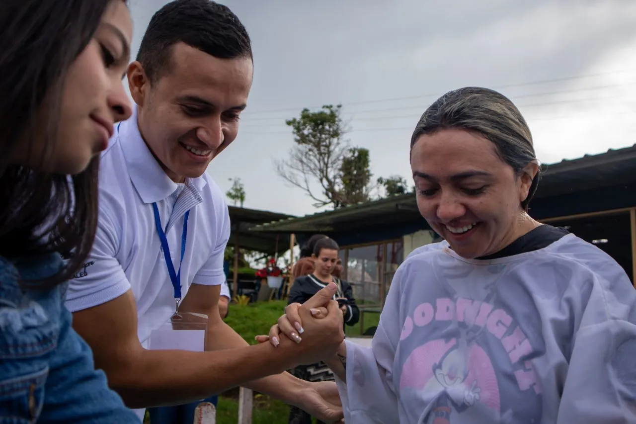 Foto del encuentro con Jesús