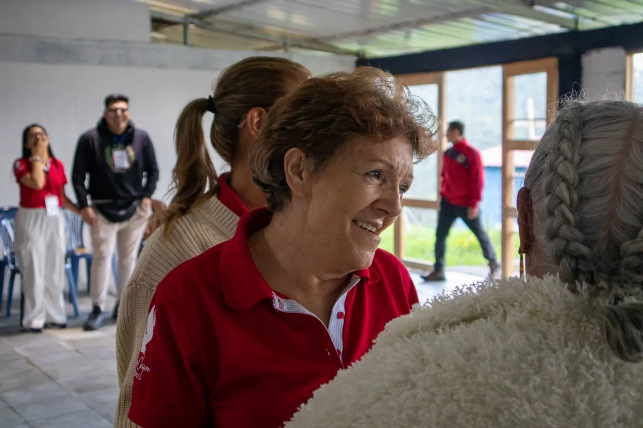 Foto del encuentro con Jesús