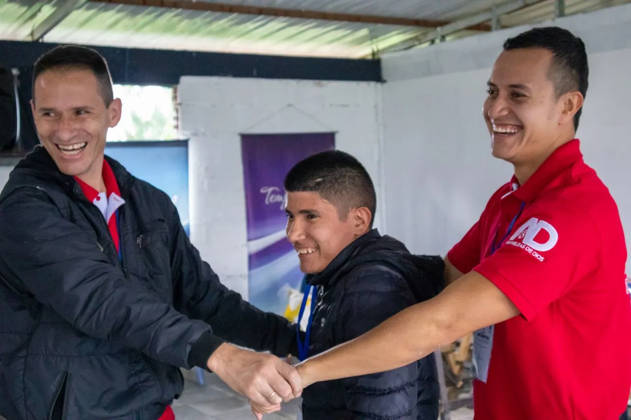 Foto del encuentro con Jesús