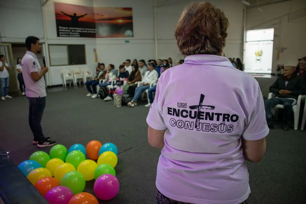 Foto del encuentro con Jesús