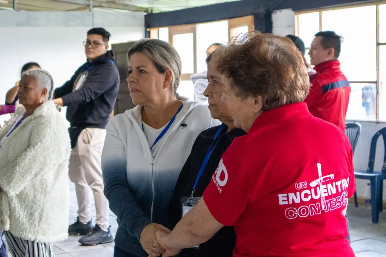 Foto del encuentro con Jesús