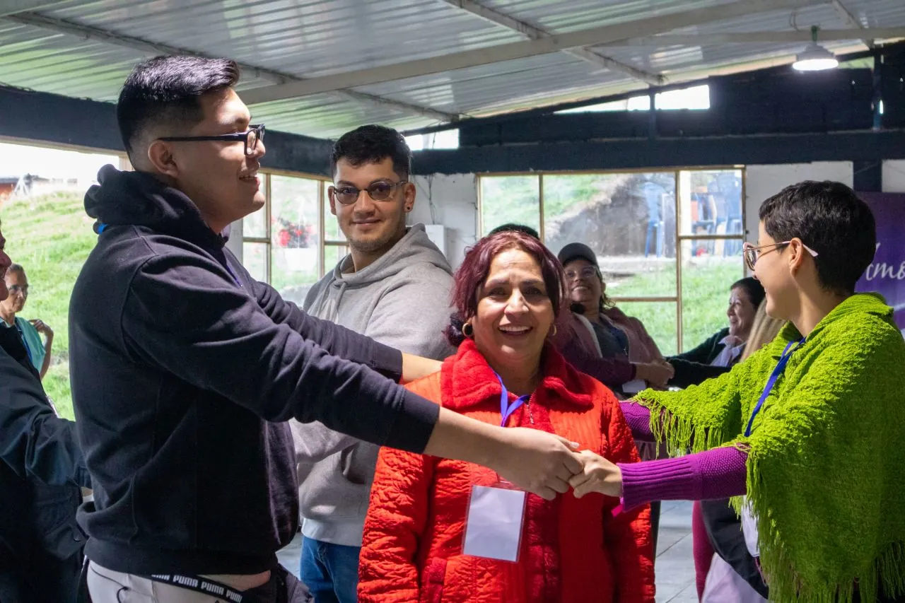 Foto del encuentro con Jesús